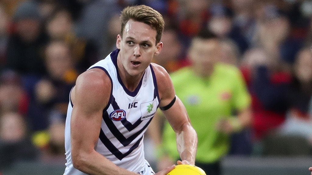 RyanNyhuissep2.jpg Ryan Nyhuis has been delisted by the Dockers. Picture: AFL Photos - AFL,Fremantle Dockers,Retirements,Delistings,Ryan Nyhuis,Scott Jones